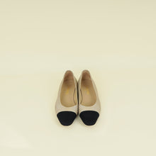 Chanel Bicolor CC Cap Toe Ballerina 39.5