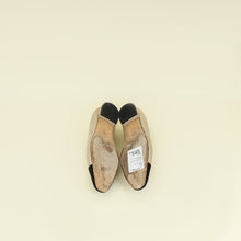 Chanel Bicolor CC Cap Toe Ballerina 39.5