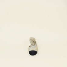Chanel Bicolor Chain Detail Half D'Orsay Pump 39