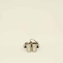 Chanel Bicolor Chain Detail Half D'Orsay Pump 39