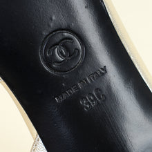 Chanel Bicolor Chain Detail Half D'Orsay Pump 39