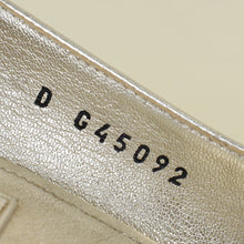 Chanel Bicolor Chain Detail Half D'Orsay Pump 39