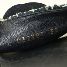 Chanel Black Camellia Mules