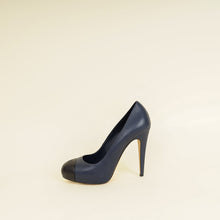 Chanel Bicolor CC Cap Toe Pumps 39