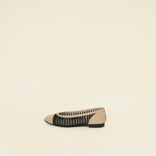 Chanel Bicolor Crochet Ballet Flats 39