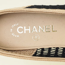 Chanel Bicolor Crochet Ballet Flats 39