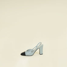 Chanel Bicolor CC Cap Slingback Pump 39