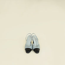 Chanel Bicolor CC Cap Slingback Pump 39
