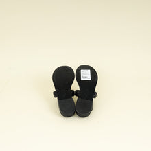 Chanel Black CC Pearl Sequins Thong Sandal 39