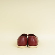Chanel Burgundy CC Loafer 40.5