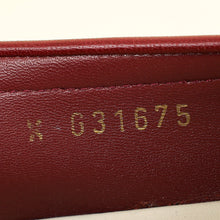 Chanel Burgundy CC Loafer 40.5
