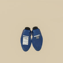 Chanel Royal Blue CC Scrunch Elastic Ballet Flats 40.5