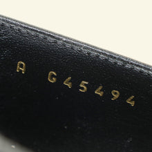 Chanel Black CC Cap Toe Camellia Flower Flat Ballerina 40