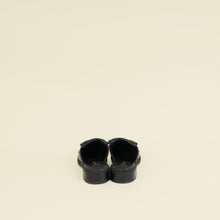 Chanel Black CC Quilted Turnlock Mules 40
