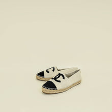 Chanel Bicolor CC Cap Toe Wool Espadrille 41