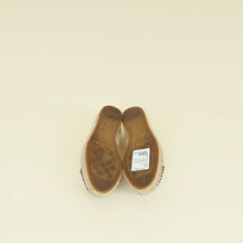 Chanel Bicolor CC Cap Toe Wool Espadrille 41