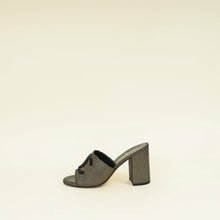 Chanel Bicolor CC Embellished Slide Mules 41