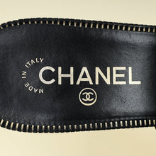 Chanel Bicolor CC Embellished Slide Mules 41
