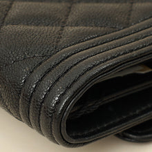 Chanel Black Boy Small Wallet