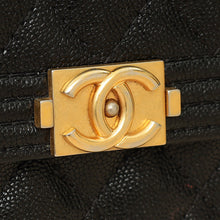 Chanel Black Boy Small Wallet