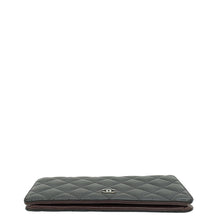 Chanel Black CC Classic Yen Wallet