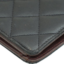 Chanel Black CC Classic Yen Wallet