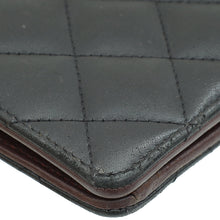 Chanel Black CC Classic Yen Wallet