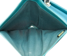 Chanel Teal CC Timeless French Wallet