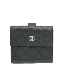 Chanel Black CC French Wallet