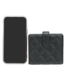 Chanel Black CC French Wallet