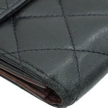 Chanel Black CC French Wallet