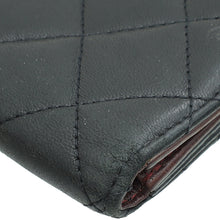 Chanel Black CC French Wallet