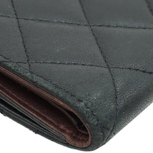 Chanel Black CC French Wallet