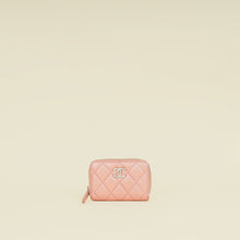 Chanel Pearly Pink CC Classic Zipped Coin Purse