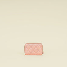 Chanel Pearly Pink CC Classic Zipped Coin Purse