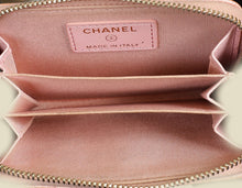 Chanel Pearly Pink CC Classic Zipped Coin Purse