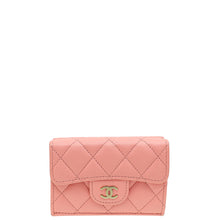 Chanel Light Pink CC Classic Small Flap Wallet