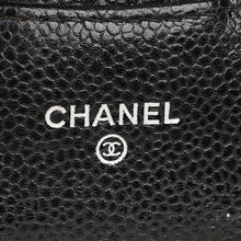 Chanel Black CC Classic Flap Card Holder