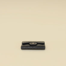 Chanel Black CC Classic Flap Card Holder
