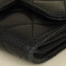 Chanel Black CC Classic Flap Card Holder