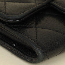 Chanel Black CC Classic Flap Card Holder