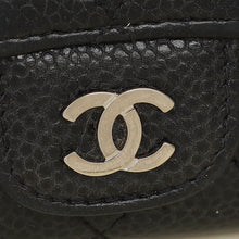 Chanel Black CC Classic Flap Card Holder