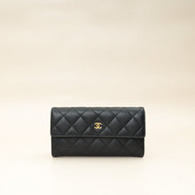 Chanel Black CC Classic Flap Long Wallet