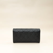 Chanel Black CC Classic Flap Long Wallet