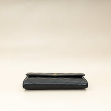 Chanel Black CC Classic Flap Long Wallet