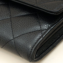Chanel Black CC Classic Flap Long Wallet