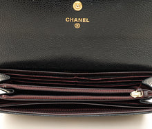 Chanel Black CC Classic Flap Long Wallet