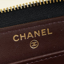 Chanel Black Classic Zipped Long Wallet