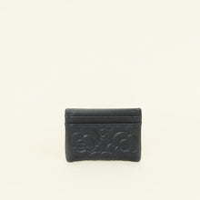 Chanel Black CC Camellia Embossed Card Holder