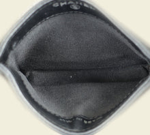 Chanel Black CC Camellia Embossed Card Holder